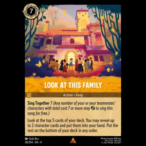 Lorcana Look at This Family - Ursula's Return 4#28