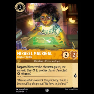 Lorcana Mirabel Madrigal - Prophecy Finder - Ursula's Return 4#19