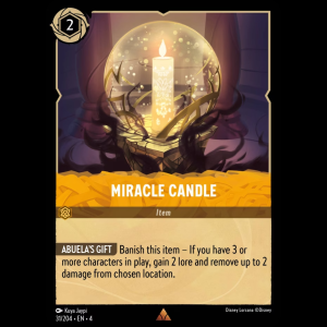 Lorcana Miracle Candle - Ursula's Return - FOIL 4#31