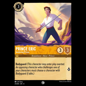 Lorcana Prince Eric - Seafaring Prince - Ursula's Return 4#21