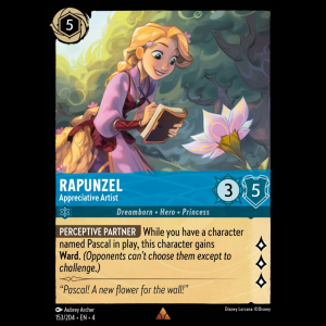 Lorcana Rapunzel - Appreciative Artist - Ursula's Return 4#153