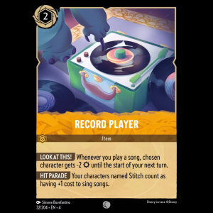 Lorcana Record Player - Ursula's Return 4#32