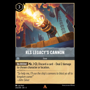 Lorcana RLS Legacy's Cannon - Ursula's Return 4#202