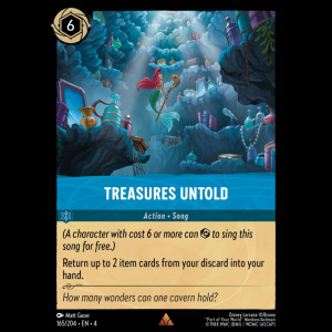 Lorcana Treasures Untold - Ursula's Return 4#165