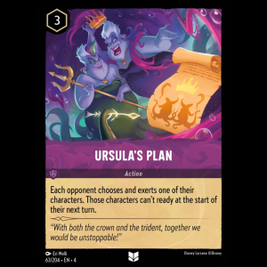 Lorcana Ursula’s Plan - Ursula's Return 4#63