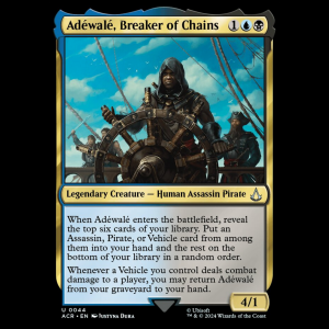 MTG Adéwalé, Breaker of Chains Assassin's Creed - FOIL acr#44