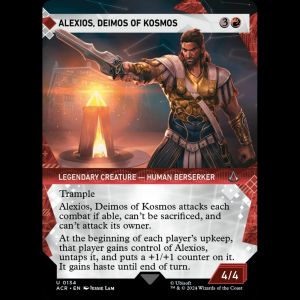 MTG Alexios, Deimos of Kosmos Assassin's Creed acr#134