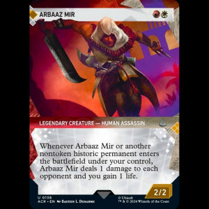 MTG Arbaaz Mir Assassin's Creed acr#138