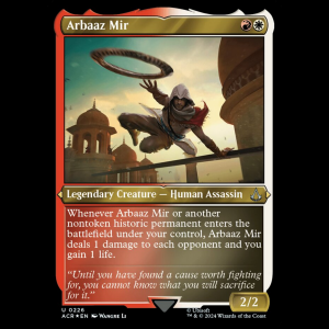 MTG Arbaaz Mir Assassin's Creed  acr#226