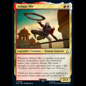 MTG Arbaaz Mir Assassin's Creed - FOIL acr#46