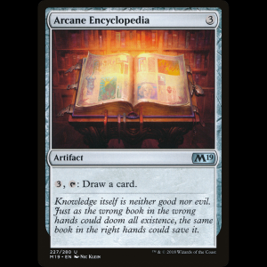 MTG Enciclopedia arcana (Arcane Encyclopedia) Core Set 2019 m19#227