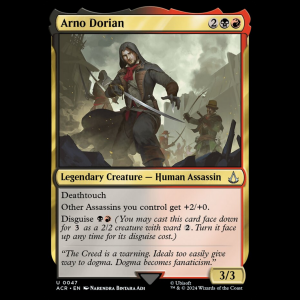 MTG Arno Dorian Assassin's Creed - FOIL acr#47