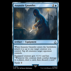 MTG Assassin Gauntlet Assassin's Creed - FOIL acr#12