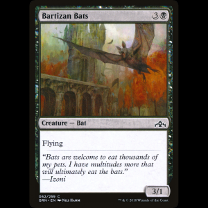 MTG Murciélagos del baluarte (Bartizan Bats) Guilds of Ravnica grn#62