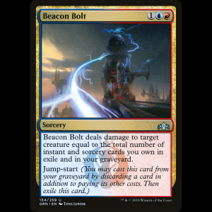 MTG Beacon Bolt Guilds of Ravnica grn#154