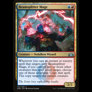 MTG Mago duplicarrayos (Beamsplitter Mage) Guilds of Ravnica grn#155