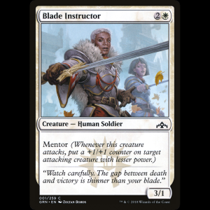 MTG Blade Instructor Guilds of Ravnica grn#1