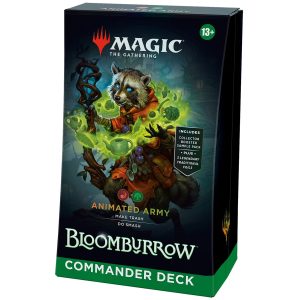 MTG Bloomburrow Animated Army Deck Commander