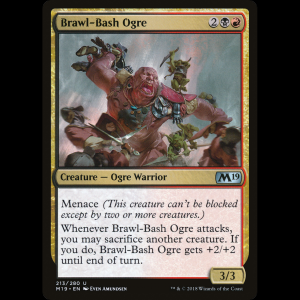 MTG Brawl-Bash Ogre Core Set 2019 m19#213