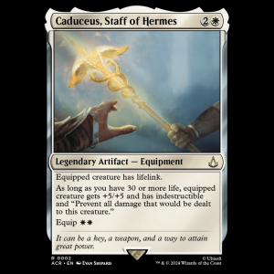 MTG Caduceus, Staff of Hermes Assassin's Creed acr#2