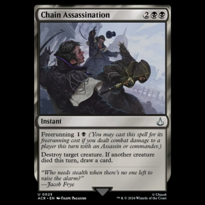 MTG Chain Assassination Assassin's Creed - FOIL acr#23