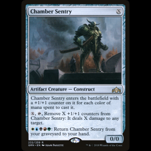 MTG Chamber Sentry Guilds of Ravnica  grn#232