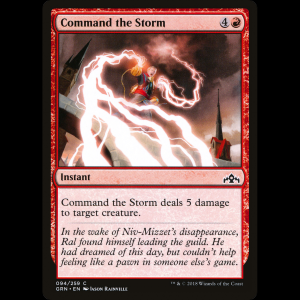 MTG Command the Storm Guilds of Ravnica grn#94