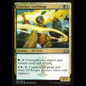 MTG Mago del gremio del Cónclave (Conclave Guildmage) Guilds of Ravnica grn#162