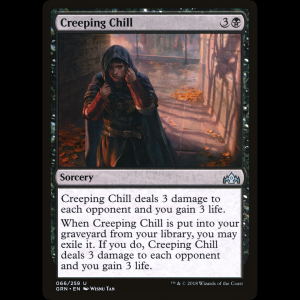 MTG Creeping Chill Guilds of Ravnica grn#66