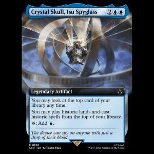 MTG Crystal Skull, Isu Spyglass Assassin's Creed acr#158