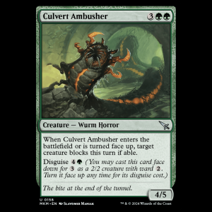 MTG Culvert Ambusher Murders at Karlov Manor - FOIL mkm#158