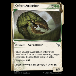 MTG Culvert Ambusher Murders at Karlov Manor - FOIL