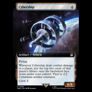 MTG Cybership Doctor Who - FOIL who