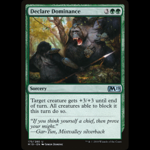 MTG Declarar autoridad (Declare Dominance) Core Set 2019 m19#175