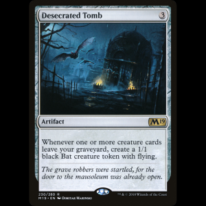 MTG Desecrated Tomb Core Set 2019 m19#230