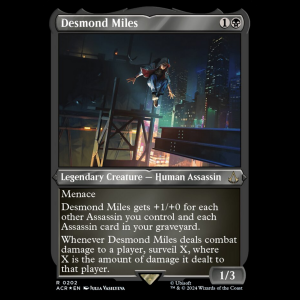 MTG Desmond Miles Assassin's Creed - FOIL acr#202