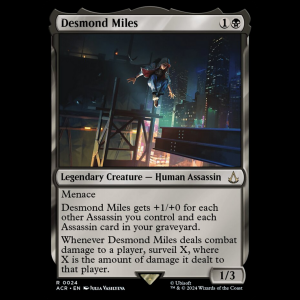 MTG Desmond Miles Assassin's Creed - FOIL acr#24