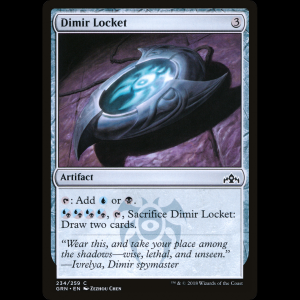 MTG Relicario dimir (Dimir Locket) Guilds of Ravnica grn#234