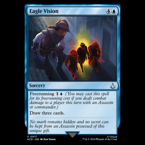 MTG Eagle Vision Assassin's Creed - FOIL acr#17