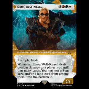 MTG Eivor, Wolf-Kissed Assassin's Creed acr#144