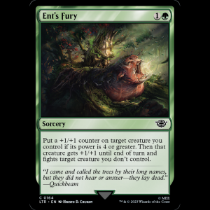 MTG Ent's Fury The Lord of the Rings: Tales of Middle-earth ltr#164