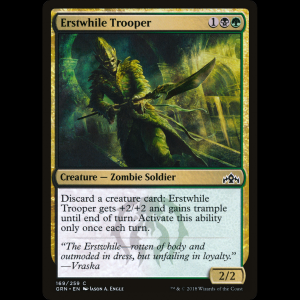 MTG Soldado de los Arcaicos (Erstwhile Trooper) Guilds of Ravnica grn#169