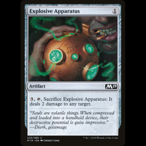 MTG Aparato explosivo (Explosive Apparatus) Core Set 2019 m19#233