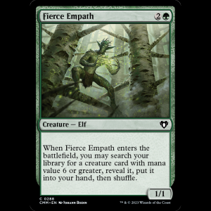 MTG Fierce Empath Commander Masters cmm#288