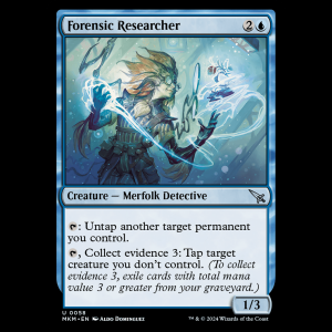 MTG Forensic Researcher Murders at Karlov Manor - FOIL mkm#58