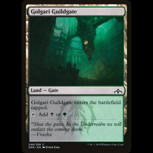 MTG Golgari Guildgate Guilds of Ravnica grn#248