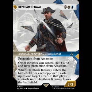 MTG Haytham Kenway Assassin's Creed  acr#147