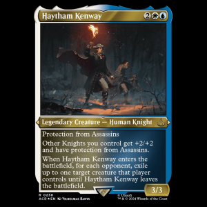 MTG Haytham Kenway Assassin's Creed - FOIL acr#238