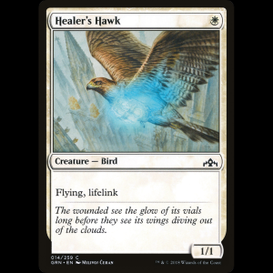 MTG Halcón de sanador (Healer's Hawk) Guilds of Ravnica grn#14