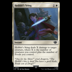 MTG Hobbit's Sting The Lord of the Rings: Tales of Middle-earth ltr#20